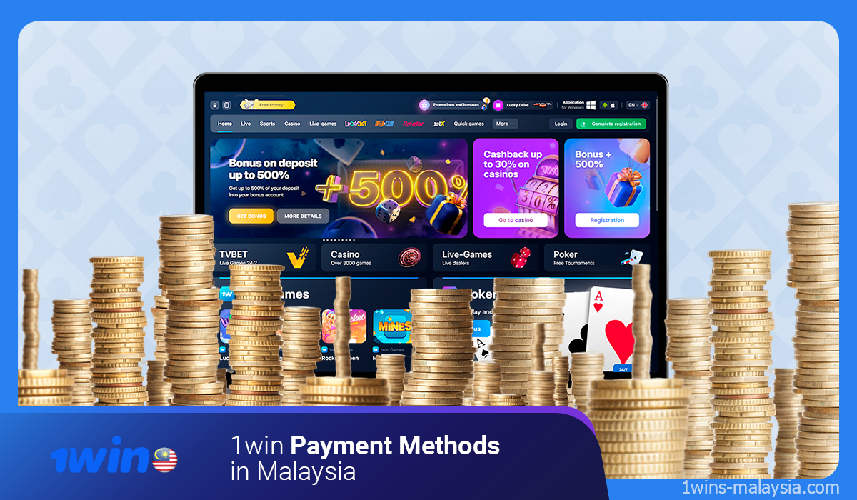 There are many popular payment methods for 1win users to easily deposit and withdraw funds