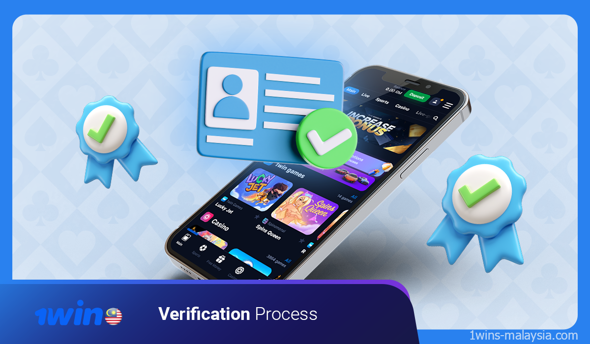 Every new 1win user must go through a verification procedure